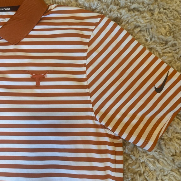 Texas Longhorns Nike Golf Polo Burnt Orange Small - Picture 2 of 3